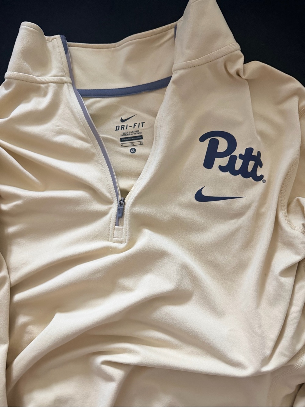 Pitt Panthers Nike Quarter Zip (XL)